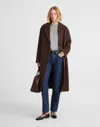 Madewell The Alonzo Coat In Brown