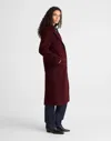 Madewell The Alonzo Coat In Burgundy