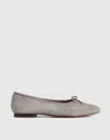 Madewell The April Ballet Flat In Animal Print