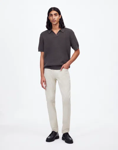 Madewell The Athletic Allday Slim Pant In Form Grey