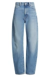 Madewell The Balloon Barrel Leg Jeans In Blue