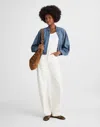 Madewell The Balloon Jean In White
