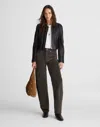 Madewell High Waist Balloon Corduroy Pants In Brown