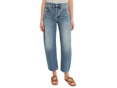 Madewell The Barrel In Solstice Women's Jeans Solstice Wash: 27 One Size In Blue