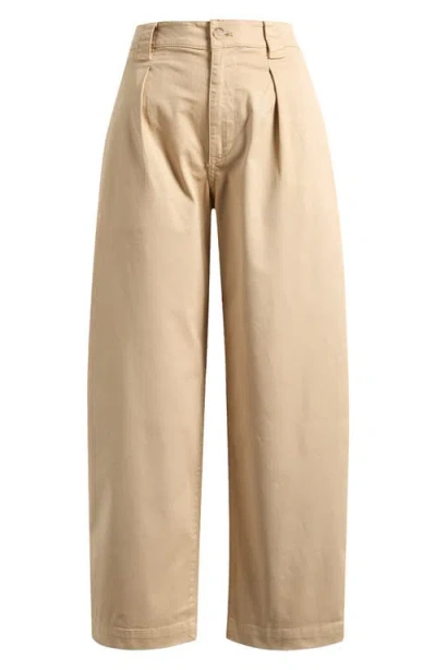 Madewell The Barrel Leg Chino Pants In Multi