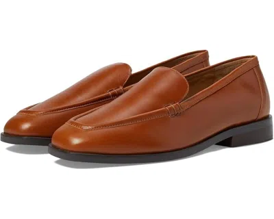 Madewell The Bennie Loafer Women's Us 8.5 Warm Coffee Leather Flat Shoes Khd1213