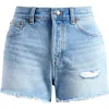 Shop Madewell The Brynn 2.5-inch Long Shorts In Hallstead Wash