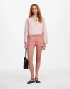 Madewell The  Brynn Short In Rosewood Pink