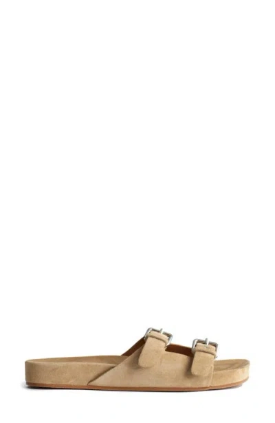 Madewell The Cambrea Double-strap Sandal In Neutral