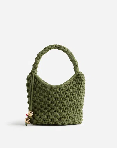 Madewell The Camren Rope Mini Bag In Green