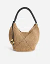 Madewell The Camren Straw Bag In Natural Multi