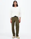 Madewell The Canvas Utility Pant In Foliage Green