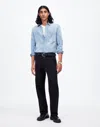 Madewell The Canvas Utility Pant In Jet Black