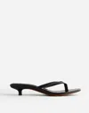 Madewell The Chiara Kitten Heel Thong Sandal