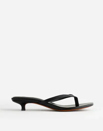 Madewell The Chiara Kitten Heel Thong Sandal
