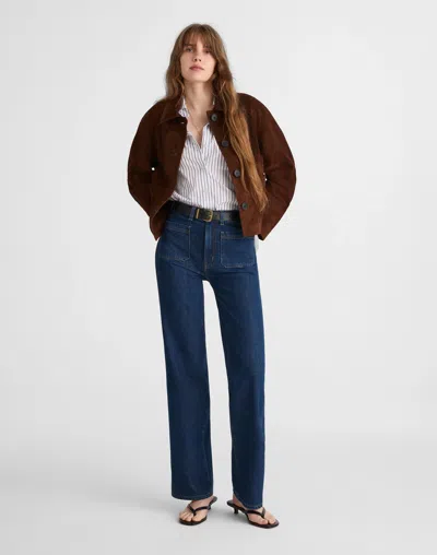 Madewell The Cleo Straight Jean