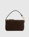 Madewell The Clip-strap Pouch In Brown