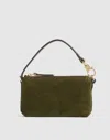 Madewell The Clip-strap Pouch In Green