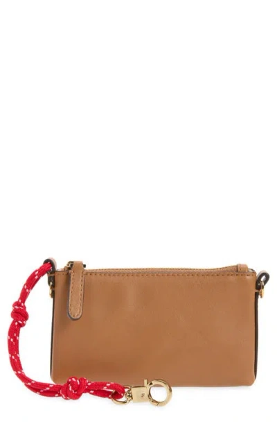 Madewell The Clip-strap Pouch In Brown