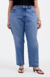 MADEWELL THE CURVY '90S STRAIGHT CROP JEANS