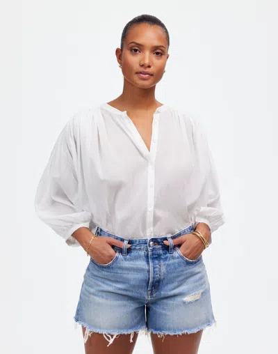 Madewell The Curvy Brynn Long Short In Hallstead Wash