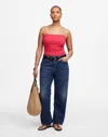 Shop Madewell The Curvy Darted Barrel-leg Jean