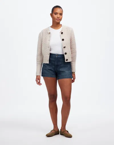 Madewell The Curvy Denim Emmett Short In Archbald Wash