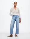 Madewell The Curvy Perfect Vintage Wide-leg Crop Jean In Hallstead Wash