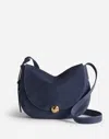 Madewell The Dakota Large Saddle Bag In Nighttime