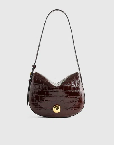 Madewell The Dakota Saddle Bag In Brown