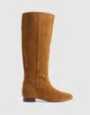 Madewell The Dari Tall Boot In Brown