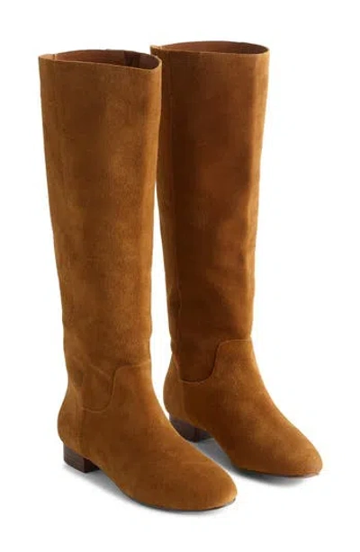 Madewell The Dari Tall Boot In Dried Acorn