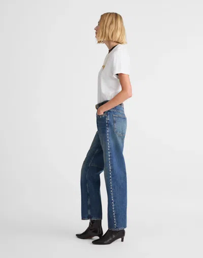 Madewell The Darted Barrel-leg Jean
