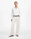 Madewell The Darted Barrel-leg Jean In Vintage Canvas