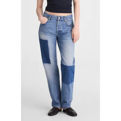 Madewell The Dean Easy Straight Airy Jeans In Blue
