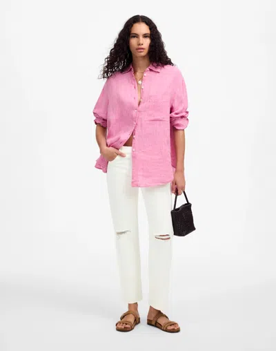 Madewell The Dean Easy Straight Crop Jean