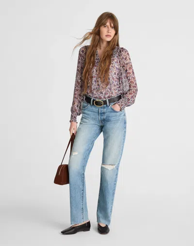 Madewell The Dean Easy Straight Jean