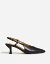 Madewell The Debbie Slingback Pump In True Black