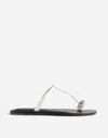 Madewell The Dessa Toe Ring Sandal In White