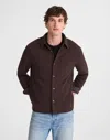 Madewell The Devoe Shirt In Blue