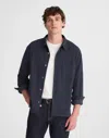Madewell The Devoe Shirt In Burgundy