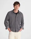 Madewell The Devoe Shirt In Gray