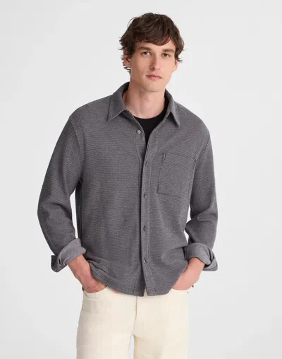 Madewell The Devoe Shirt In Gray