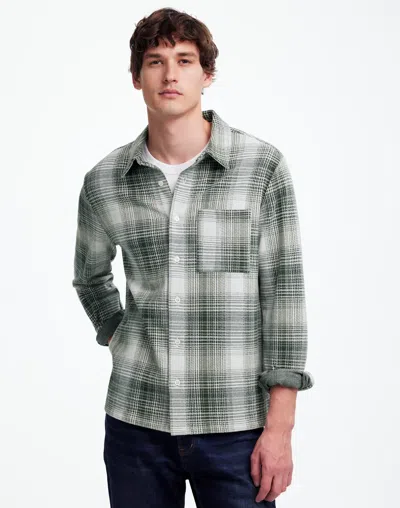 Madewell The Devoe Shirt In Luxury Forest