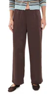 Madewell The Devon Pant Dark Chicory In Dark Chicory