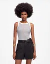 Madewell The Drapey Twill Pleated Short