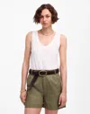 Madewell The Drapey Twill Pleated Short