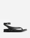 Madewell The Eleni Ankle-wrap Thong Sandal