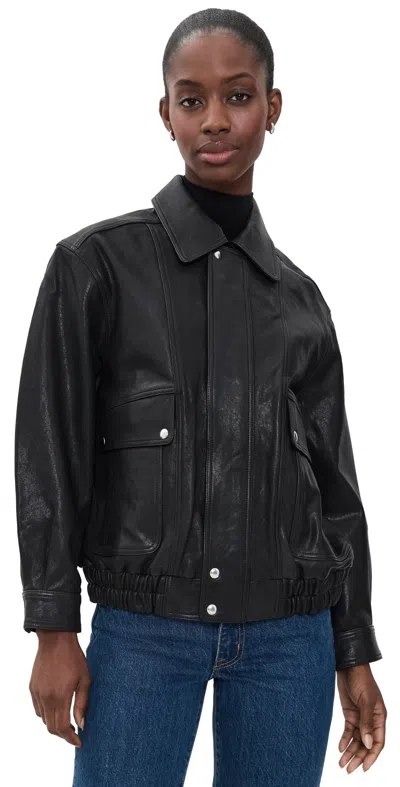 Madewell The Emery Jacket Jet Black
