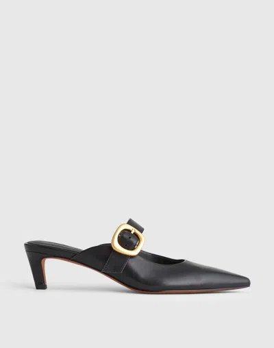 Madewell The Emilie Mule In Black